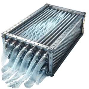 Edelstahl Lamellenrohrwärmetauscher Heiß-Wasser_300x300_100