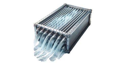 Edelstahl Lamellenrohrwärmetauscher Heiß-Wasser_500x250_80